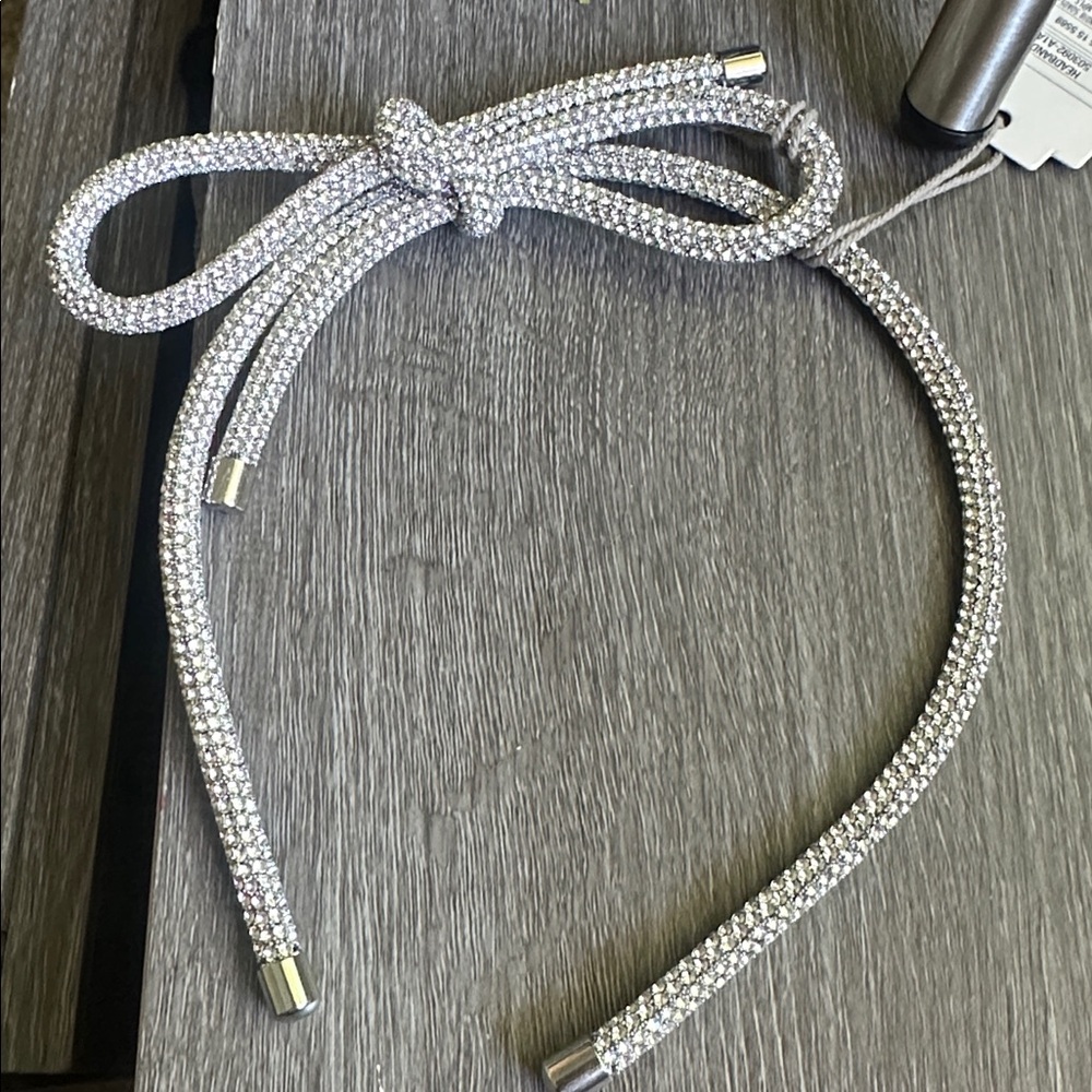Zara Silver Rhinestone Hair Accessory - Picture 8 of 8